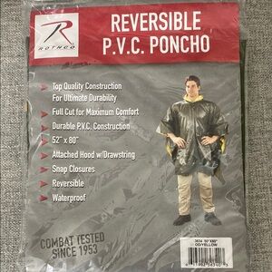 Rothco Olive Reversible Poncho